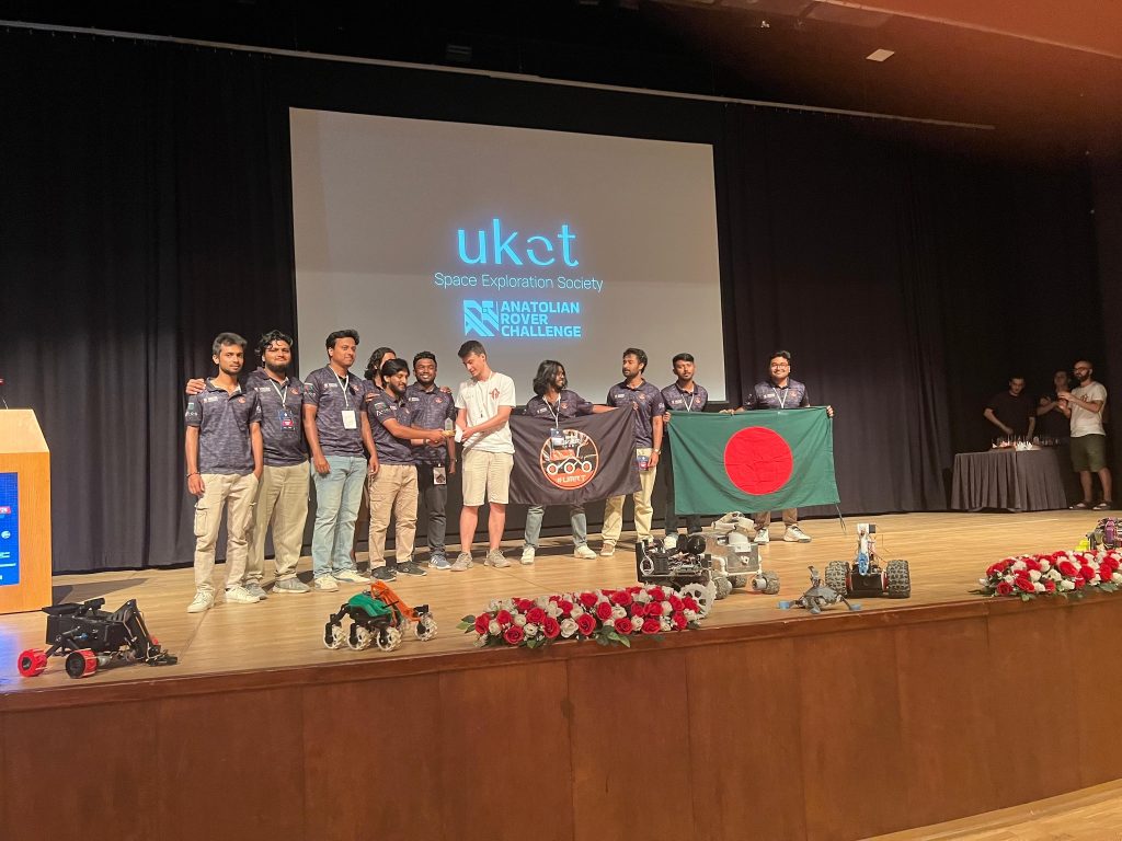 UIU Mars Rover Team Secures Global 3rd Place and Asia’s Top Rank at Anatolian Rover Challenge 2025

