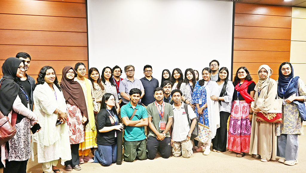 Rashed Zaman explores dialogue between architecture and film at NSU